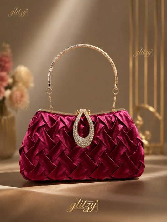 Beautiful and fashionable bridesmaid party clutch