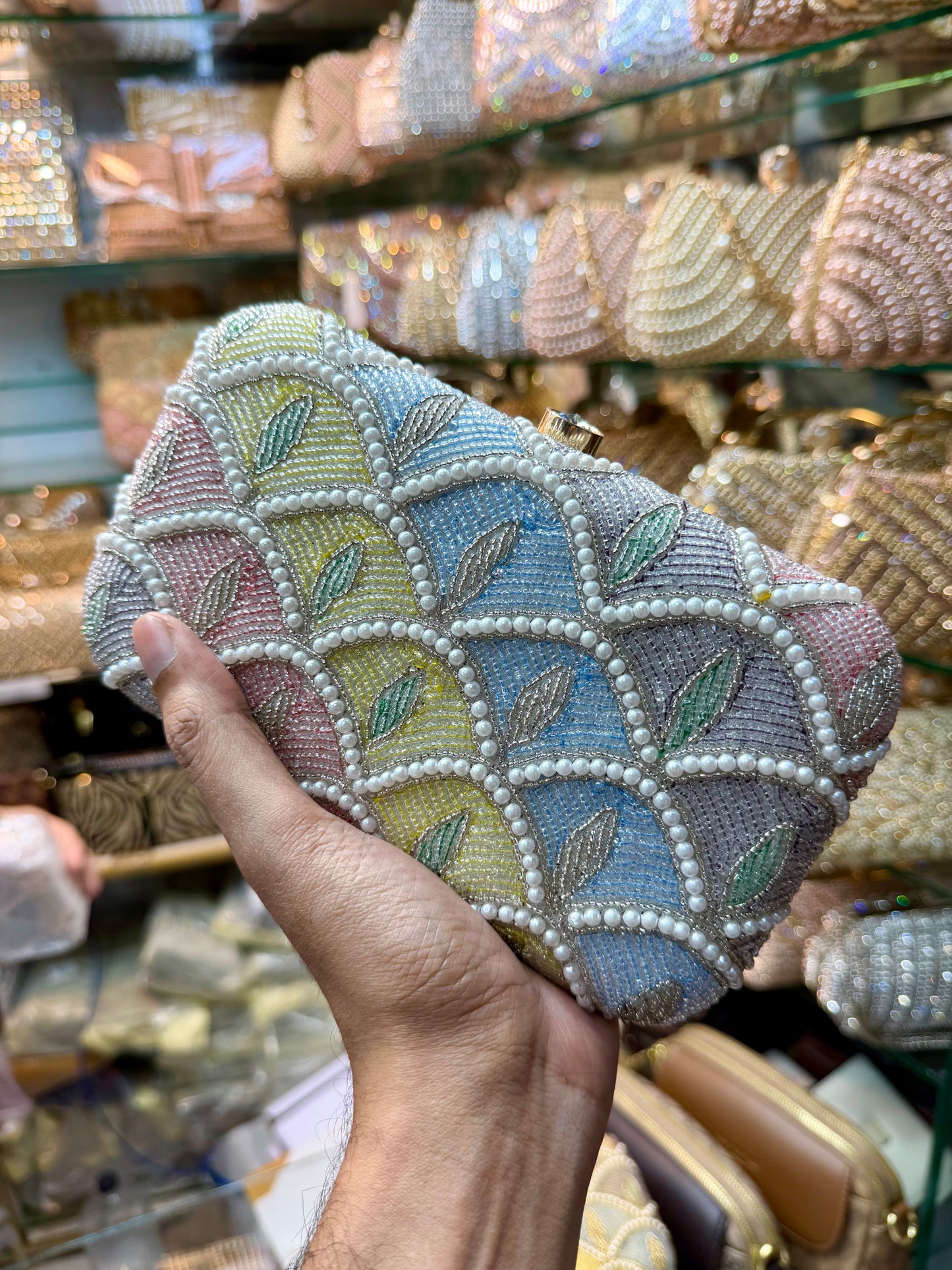 Indian joypuri gorgeous party clutch