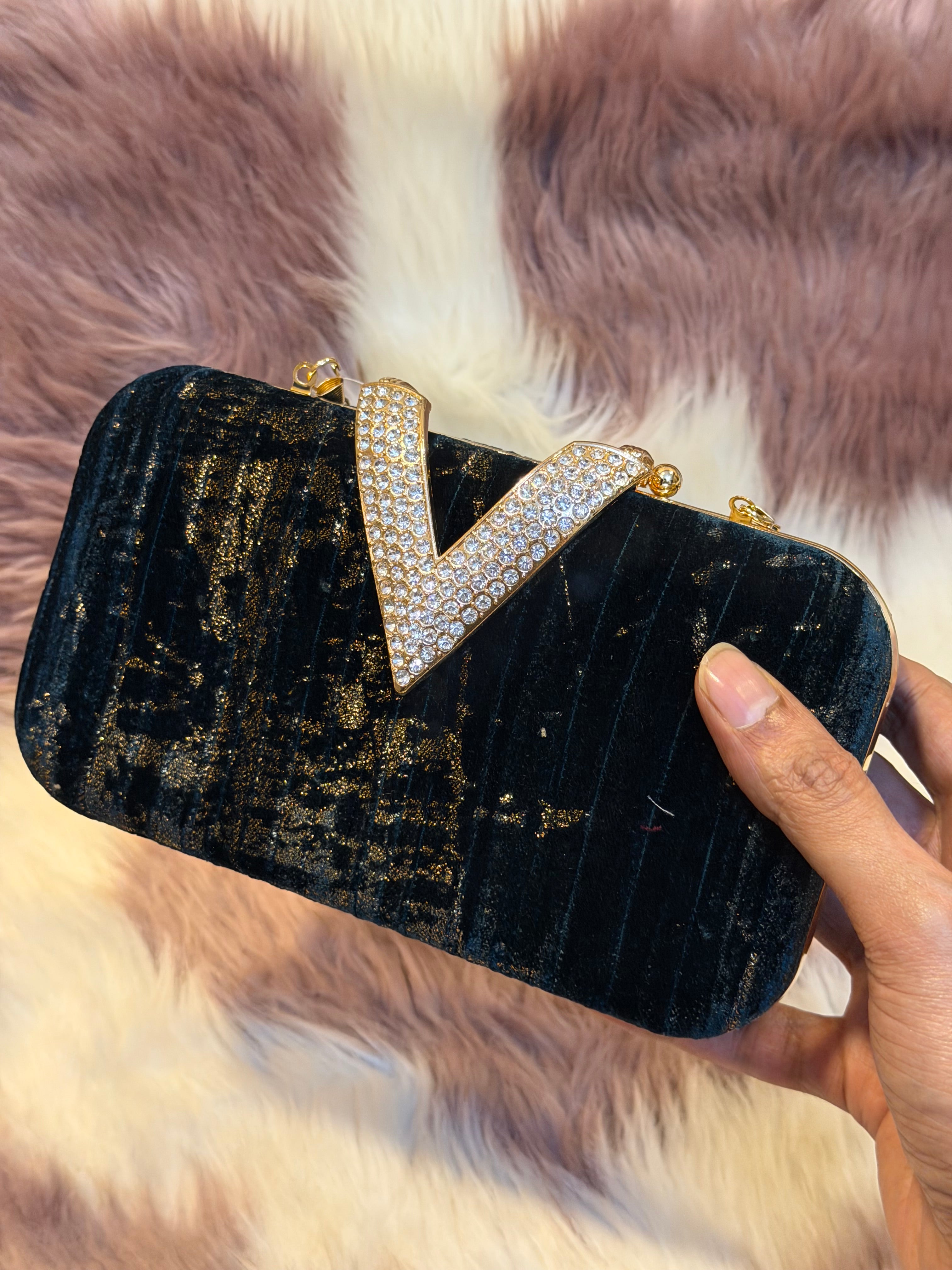 Beautiful Velvet finish gorgeous party bag