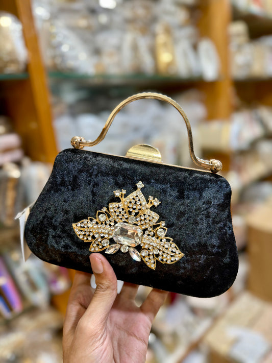 Stock clearance sale party clutch available