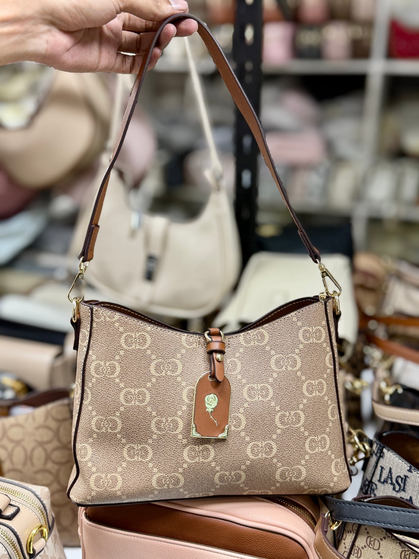 Fashion premium quality beautiful printed shoulder sling bag