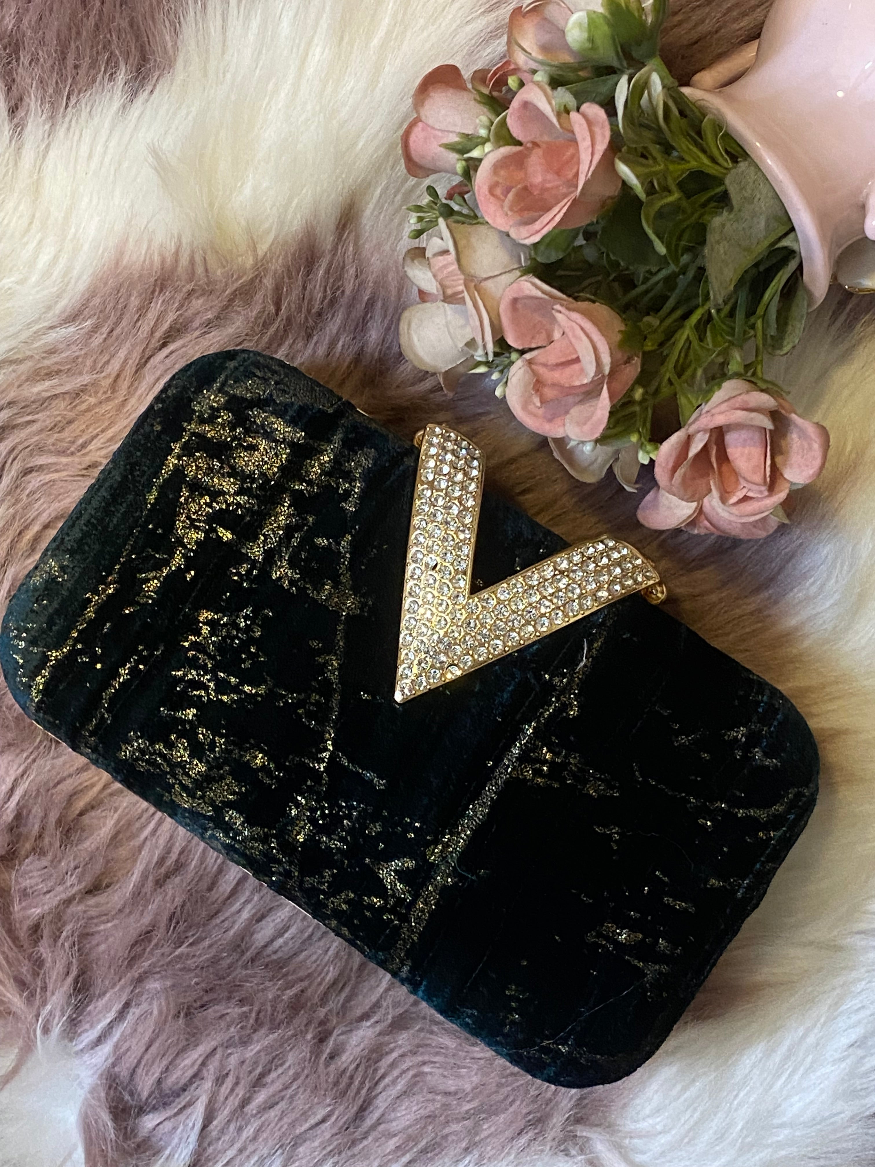 Beautiful Velvet finish gorgeous party bag