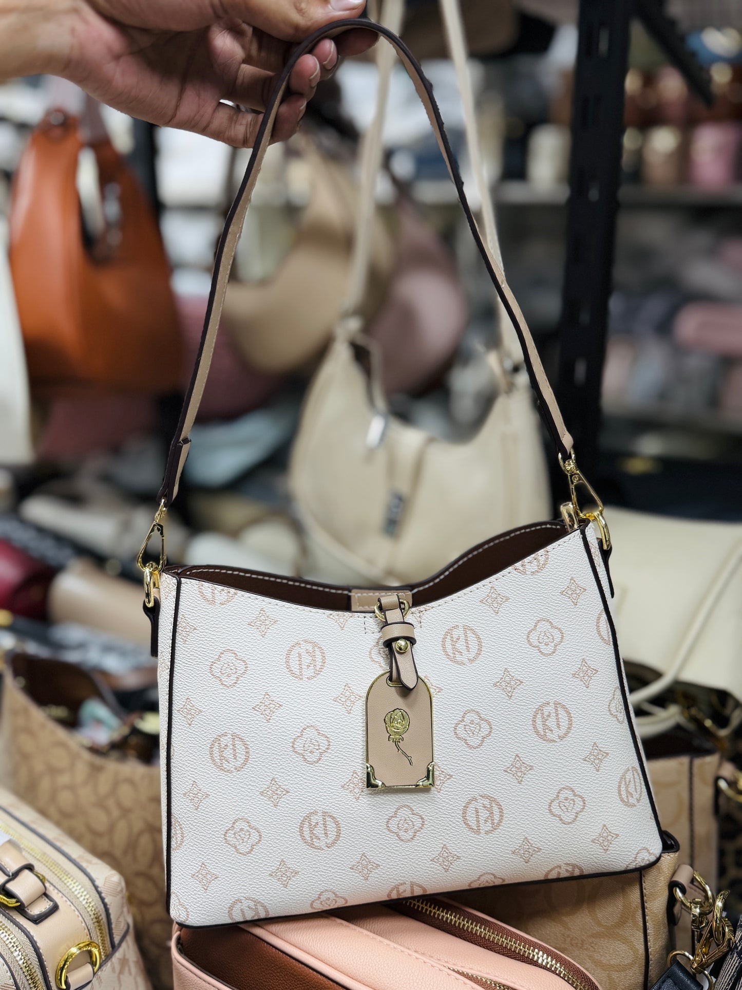 Fashion premium quality beautiful printed shoulder sling bag