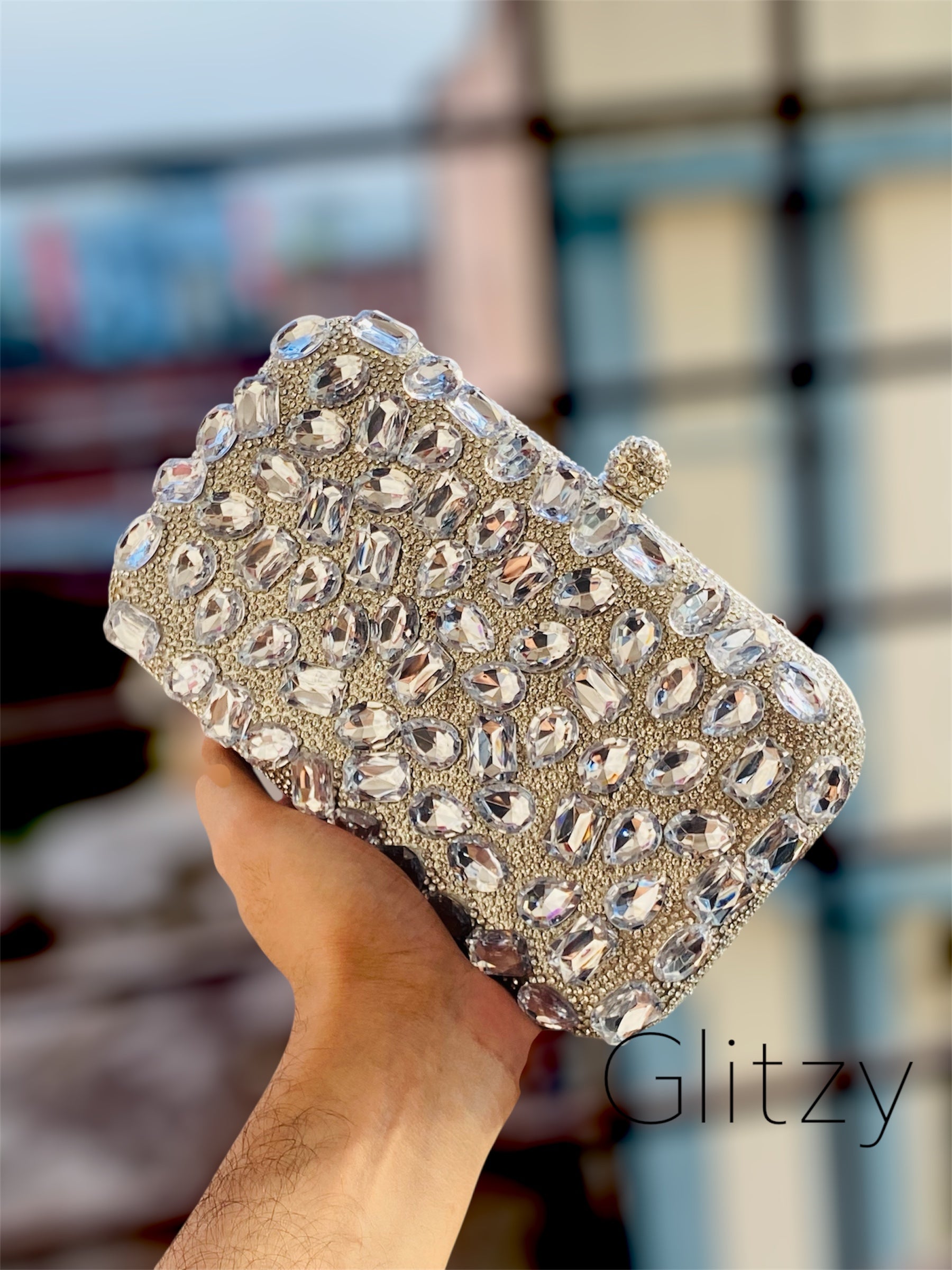 Gorgeous bridal party clutch