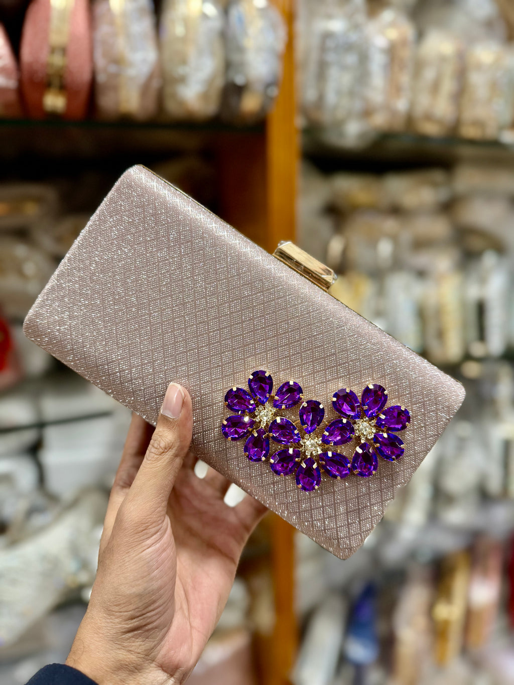 Imported fashionable party clutch