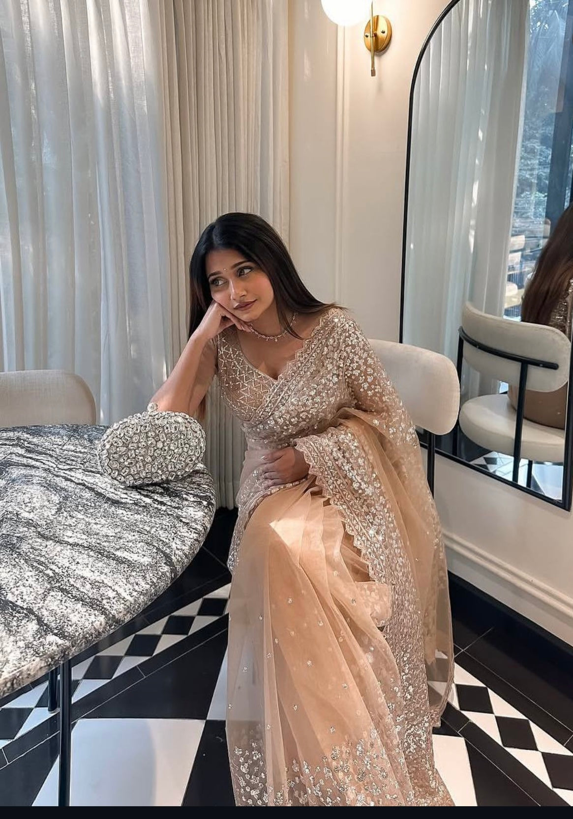 Premium fashion party bridal clutch