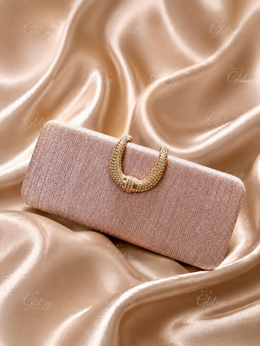 Beautiful bridesmaid fashion evening party clutch | Glitzy