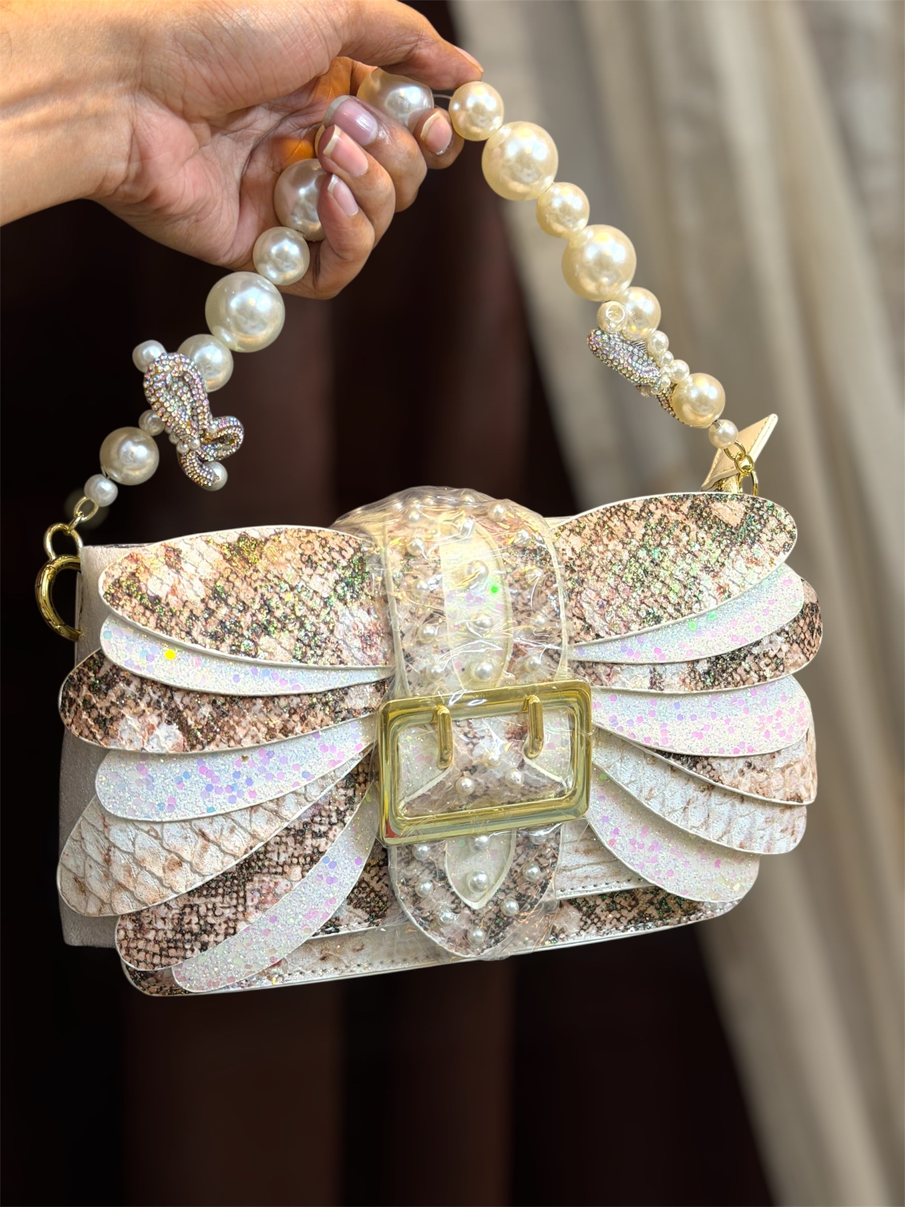 Beautiful Trendy butterfly fancy bag