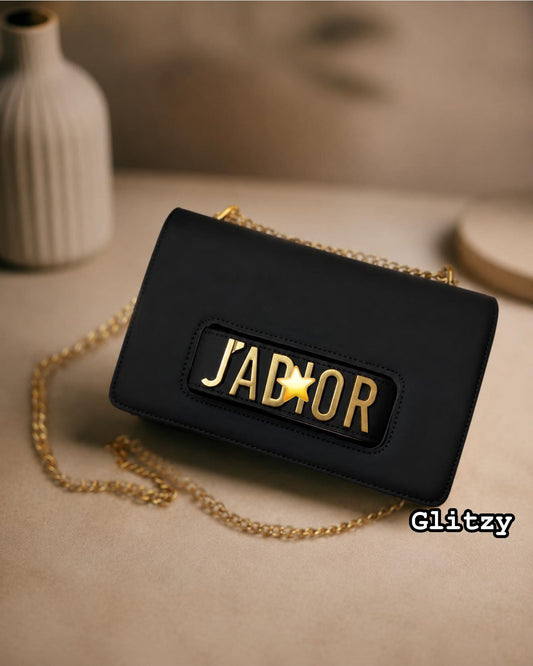 Premium top notch quality luxury design sling bag with boxed packaging | Glitzy