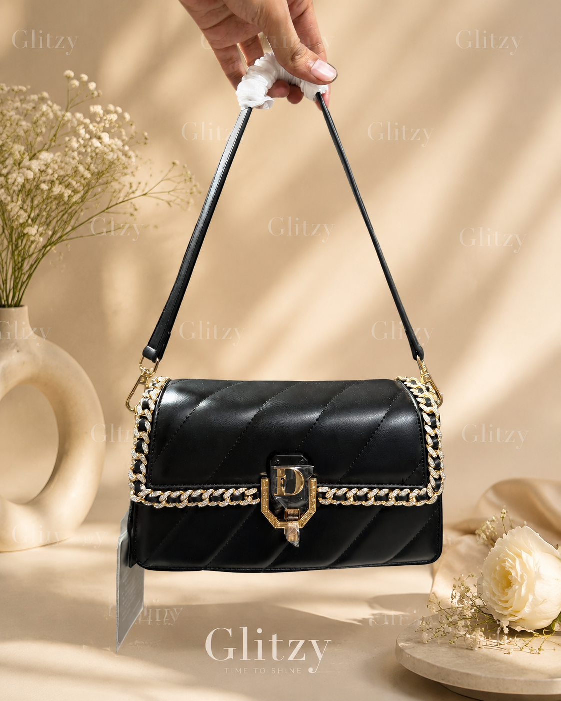 FEDI premium shoulder sling bag and crossbody