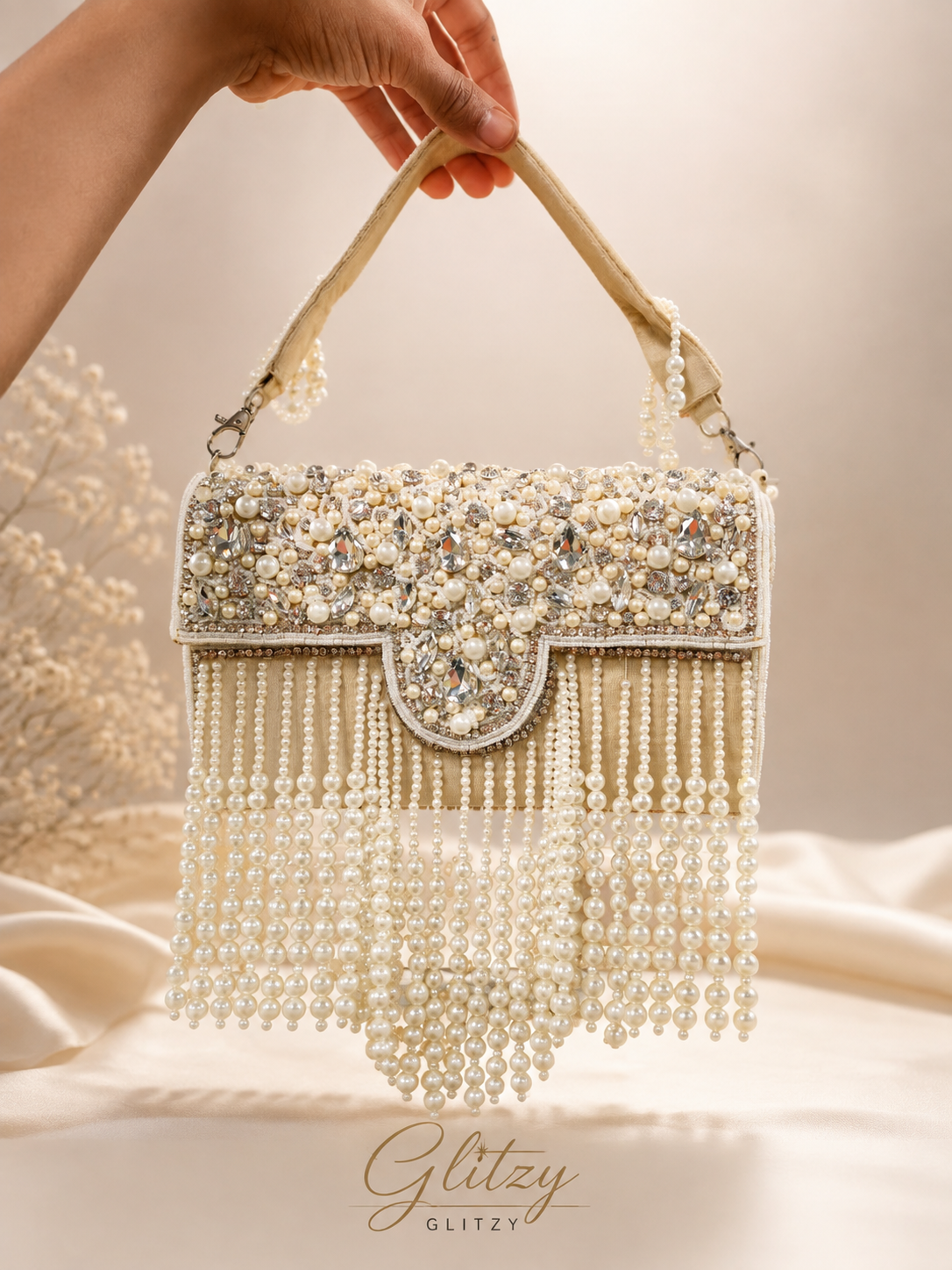 Exclusive gorgeous indian Joypuri collection party bridal handbag in BD | Glitzy