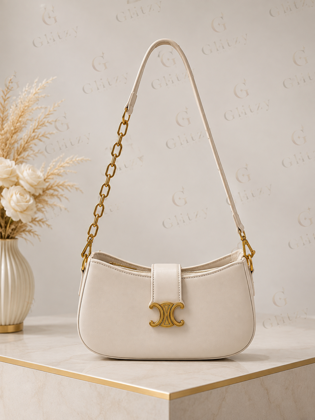 Fashionable luxury design shoulder sling bag