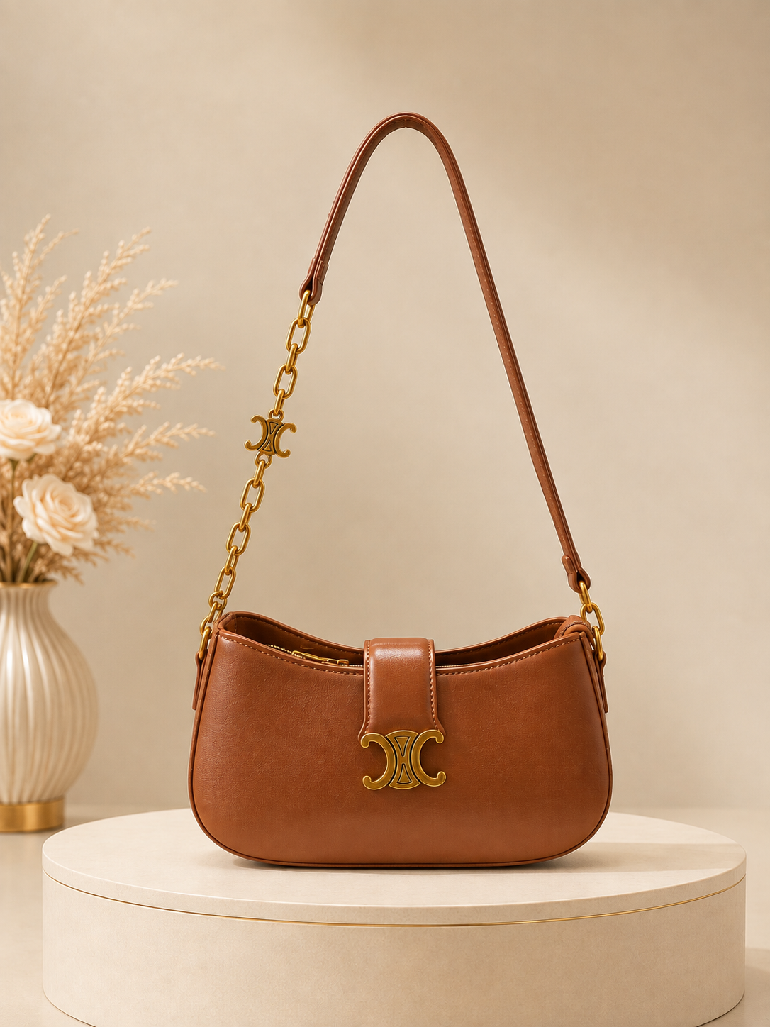 Fashionable luxury design shoulder sling bag