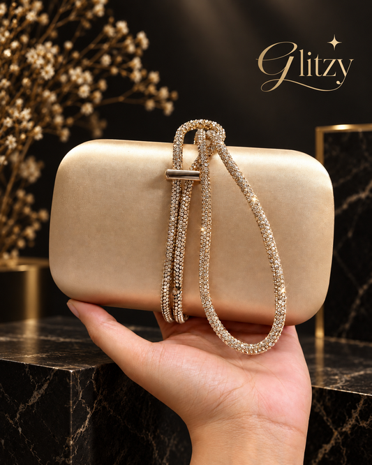 Unique European style premium looking evening clutch | GLITZY